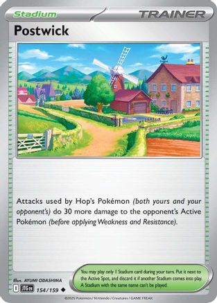 Postwick 154 - SV09 Journey Together Reverse Holofoil