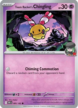 Team Rocket's Chingling 85 - SV10 Destined Rivals