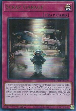 Scrap Garage (BLMM-EN030) - Battles of Legend: Monster Mayhem 1st Edition