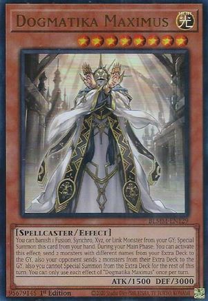 Dogmatika Maximus (BLMM-EN129) - Battles of Legend: Monster Mayhem 1st Edition