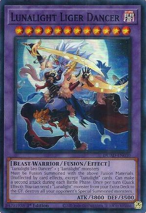 Lunalight Liger Dancer (DUAD-EN030) - Duelist's Advance 1st Edition