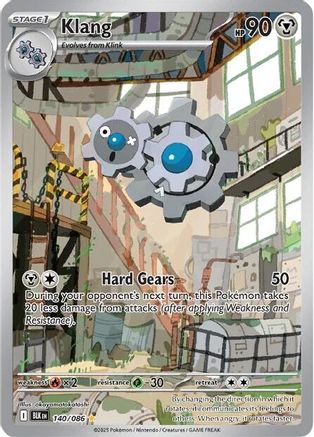Klang - 140/086 140 - SV Black Bolt Holofoil