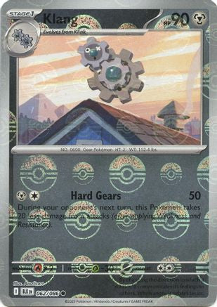 Klang (Poke Ball Pattern) 62 - SV Black Bolt Holofoil