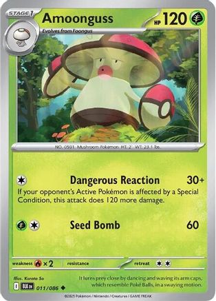 Amoonguss 11 - SV Black Bolt