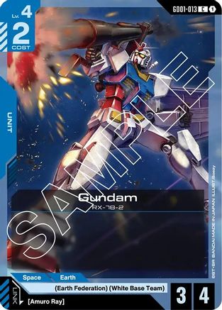 Gundam (GD01-013) (GD01-013) - Newtype Rising