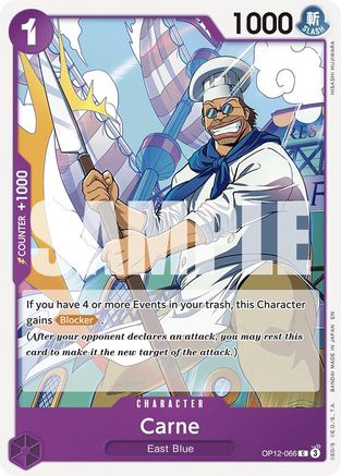 Carne (OP12-066) - Legacy of the Master