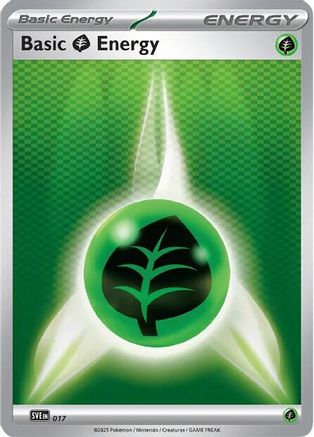 Basic Grass Energy - 017 17 - SVE Scarlet & Violet Energies