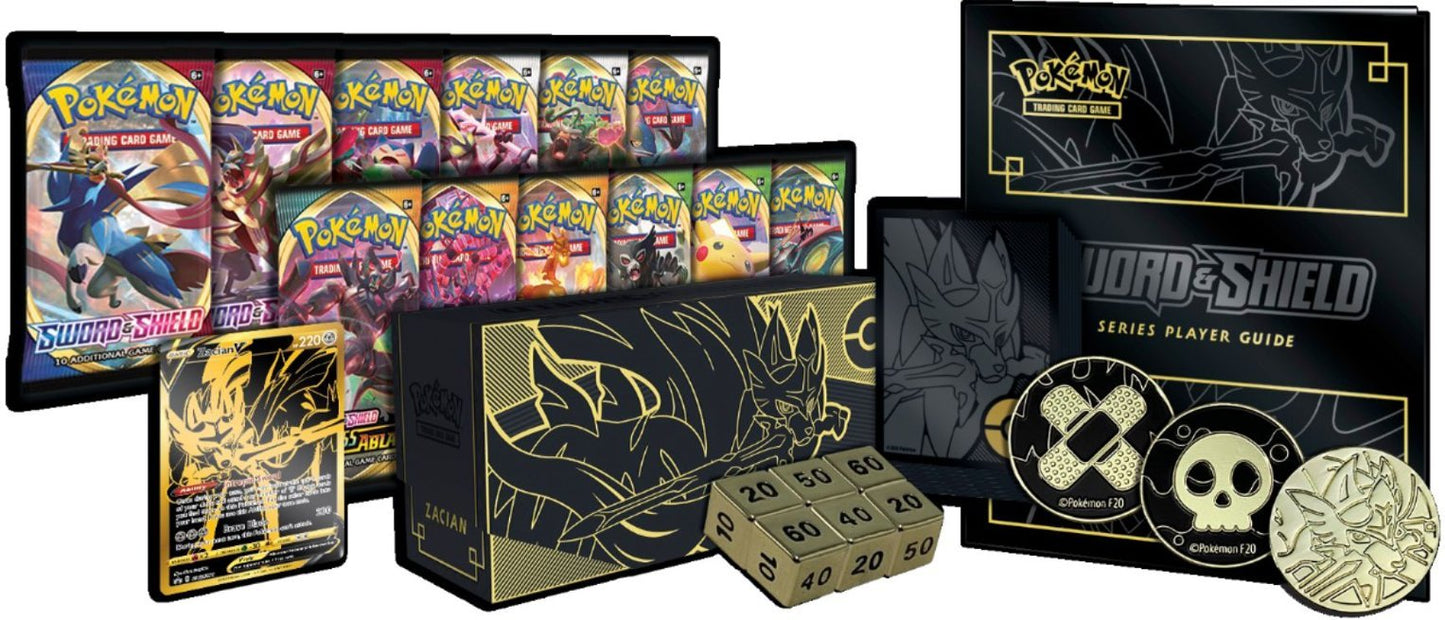 Pokémon TCG - Sword & Shield - Sword & Shield Plus - Elite Trainer Box (Zacian)