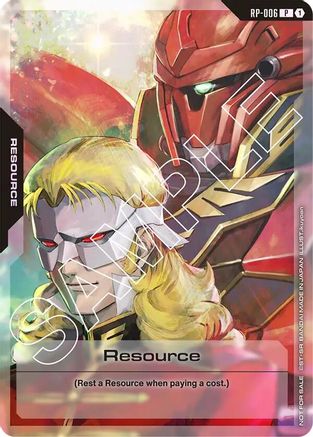 Resource (RP-006) (Resource Pack) (RP-006) - Promotional Resource Tokens Holofoil