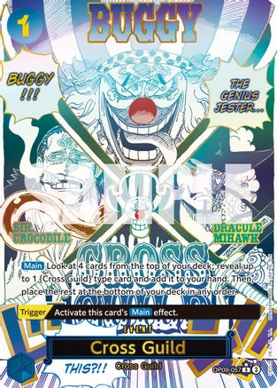 Cross Guild (Alternate Art) (OP09-057) - Premium Booster -The Best- Vol. 2 Foil