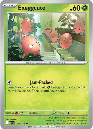 Exeggcute 4 - ME01 Mega Evolution