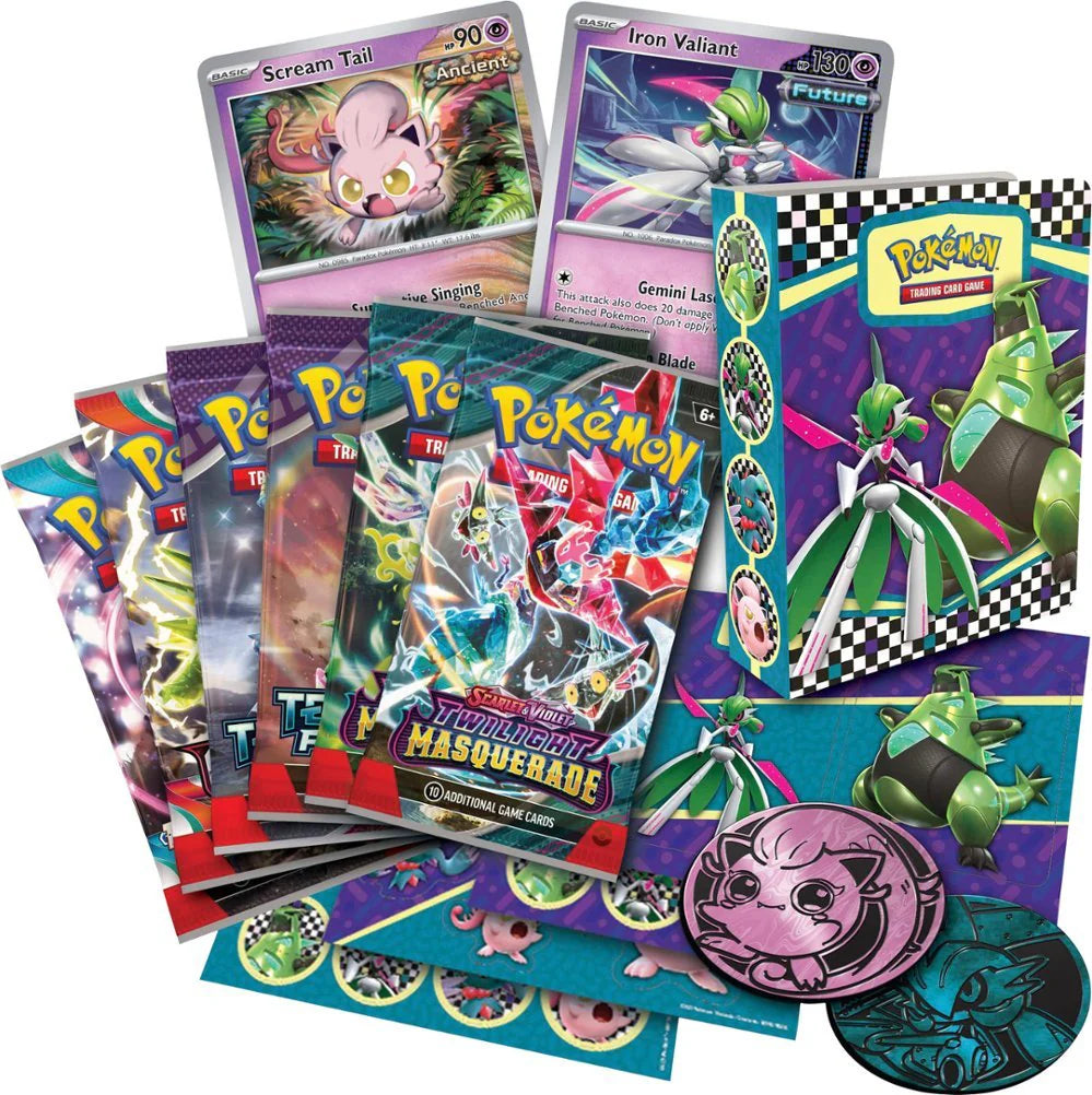 Pokémon TCG - Scarlet & Violet - Pokemon Collector Chest (Iron Thorns & Iron Valiant)