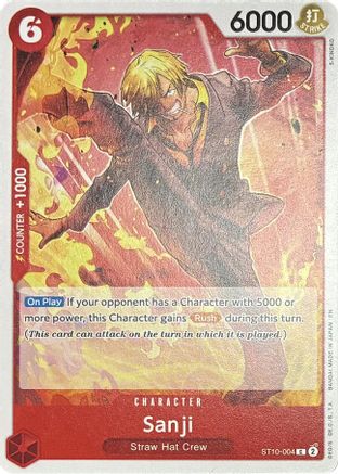 Sanji - ST10-004 (ST10-004) - Learn Together Deck Set