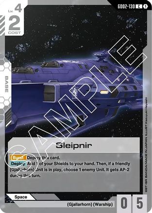 Sleipnir (GD02-130) - Dual Impact