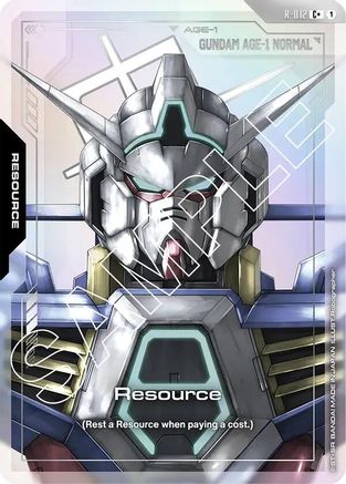 Resource (R-012) (C+) (R-012) - Dual Impact Holofoil