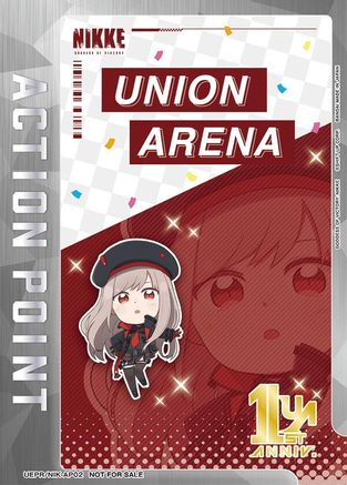 Action Point Card (AP02) (Rapi) (UEPR/NIK-AP02) - Union Arena Promotion Cards Foil