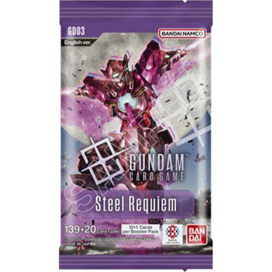 Gundam Card Game - GD03 - Steel Requiem Booster Pack