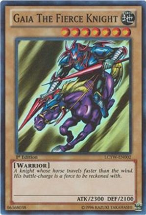Gaia The Fierce Knight (LCYW-EN002) - Legendary Collection 3: Yugi's World 1st Edition