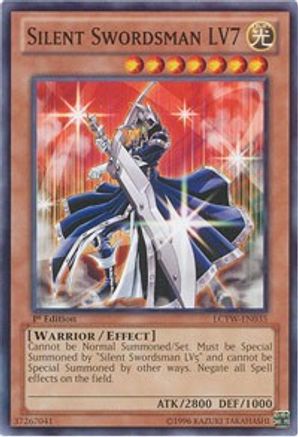 Silent Swordsman LV7 (LCYW-EN035) - Legendary Collection 3: Yugi's World Unlimited