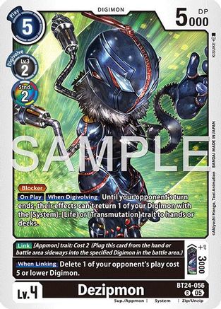 Dezipmon (BT24-056) - Time Stranger Foil