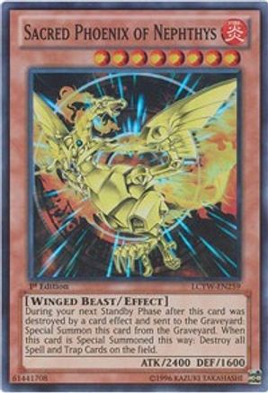 Sacred Phoenix of Nephthys (LCYW-EN259) - Legendary Collection 3: Yugi's World 1st Edition