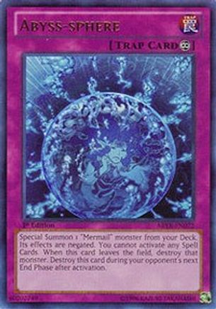 Abyss-sphere (UTR) (ABYR-EN072) - Abyss Rising 1st Edition