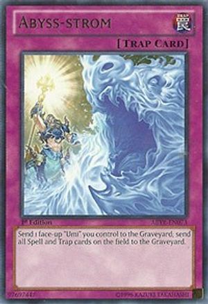 Abyss-strom (ABYR-EN073) - Abyss Rising 1st Edition
