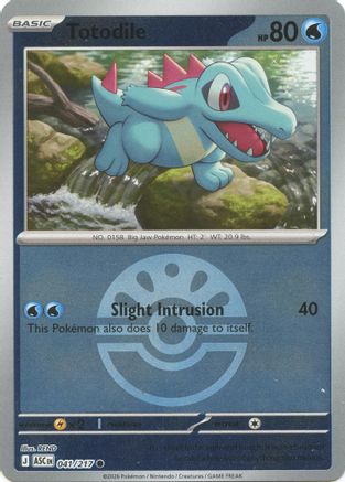 Totodile (Friend Ball) 41 - ME Ascended Heroes Reverse Holofoil