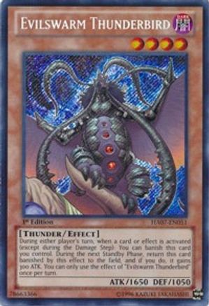 Evilswarm Thunderbird (HA07-EN051) - Hidden Arsenal 7: Knight of Stars 1st Edition