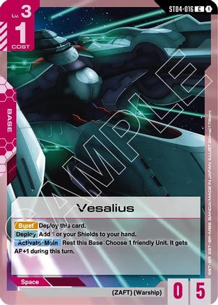 Vesalius (ST04-016) - Starter Deck 09 Destiny Ignition