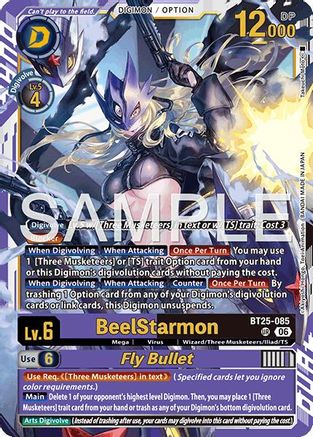 BeelStarmon // Fly Bullet (BT25-085) - Dual Revolution Foil