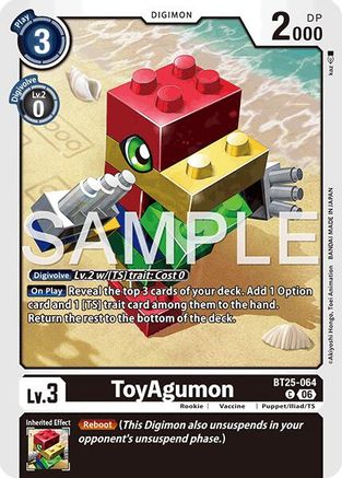 ToyAgumon (BT25-064) - Dual Revolution