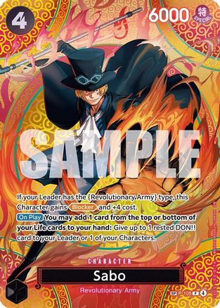 Sabo (P-105) (SP) (P-105) - Adventure on Kami's Island Foil