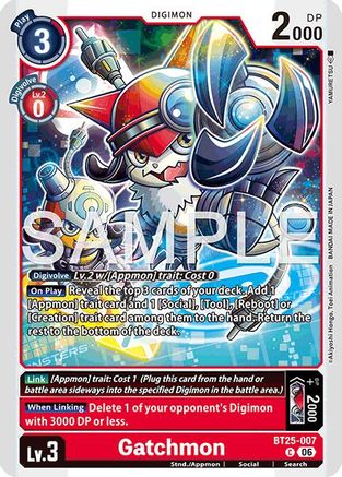 Gatchmon (BT25-007) - Dual Revolution