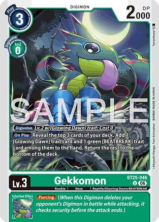 Gekkomon (BT25-046) - Dual Revolution