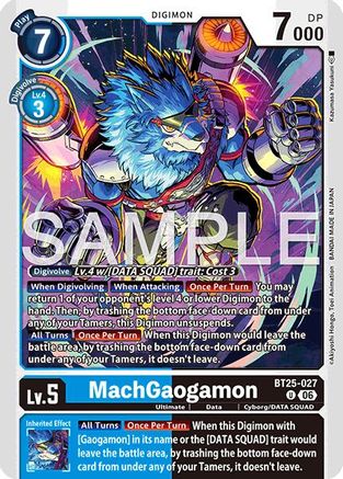 MachGaogamon (BT25-027) - Dual Revolution