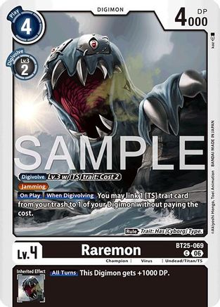 Raremon (BT25-069) - Dual Revolution