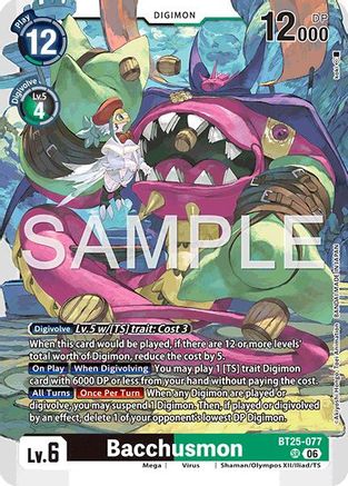 Bacchusmon (BT25-077) - Dual Revolution Foil