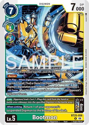 Bootmon (BT25-056) - Dual Revolution Foil