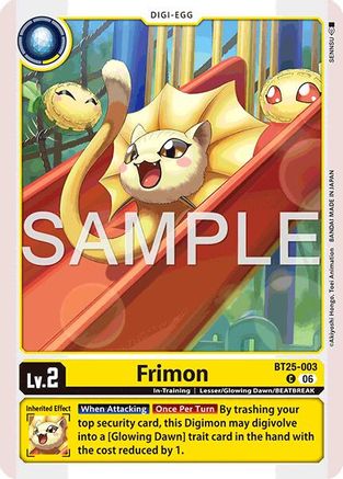 Frimon (BT25-003) - Dual Revolution