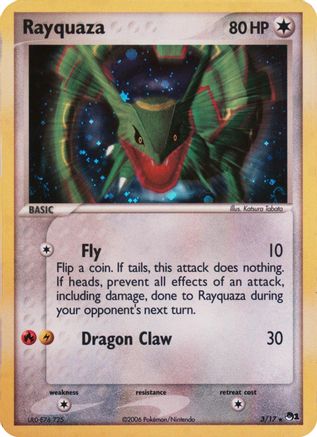 Rayquaza - 003/017 (2006) 3 - Blister Exclusives Holofoil