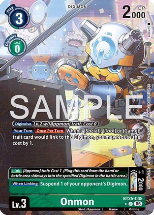 Onmon (Full Art) (BT25-045) - Dual Revolution Foil