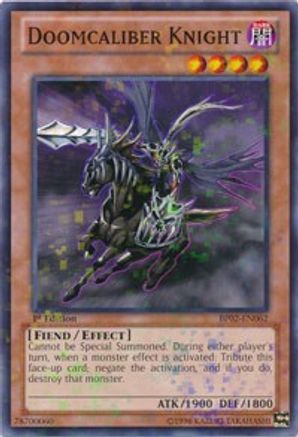 Doomcaliber Knight (Mosaic Rare) (BP02-EN062) - Battle Pack 2: War of the Giants Unlimited