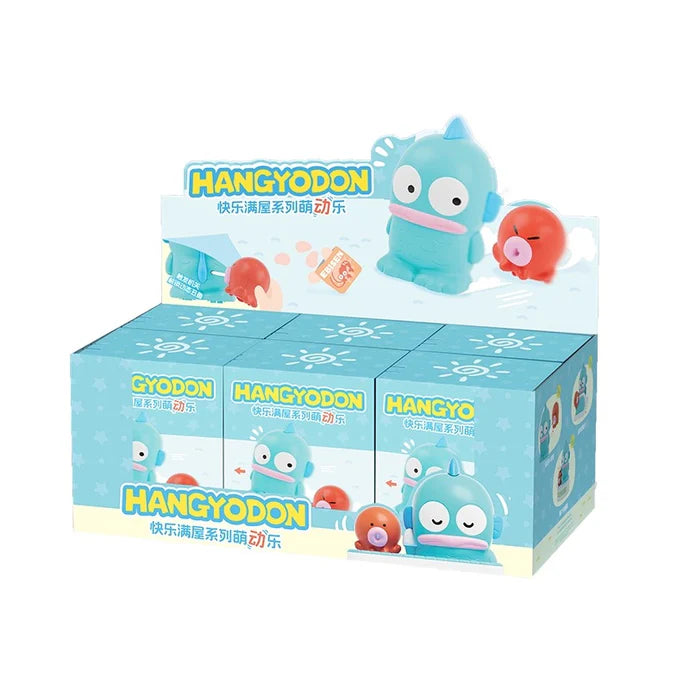 Sanrio Hangyodon Happy House Series Wind-up Toy Blind Box (1 Random Box)