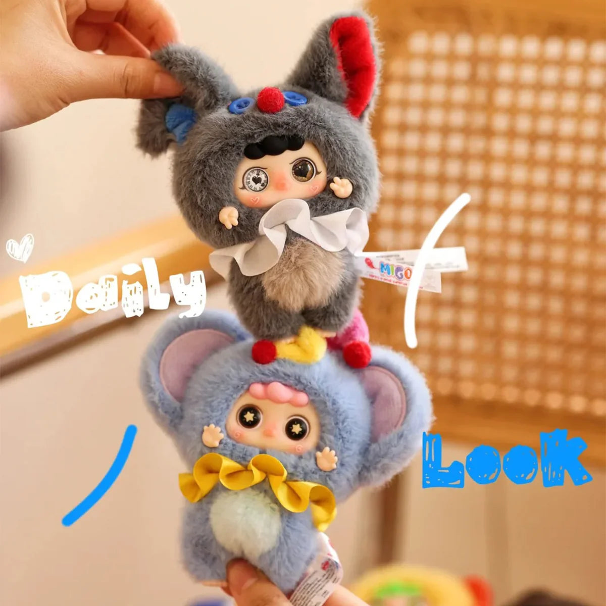 Migo Troublemaker Series Plush Pendant Blind Box (1 Random Box)