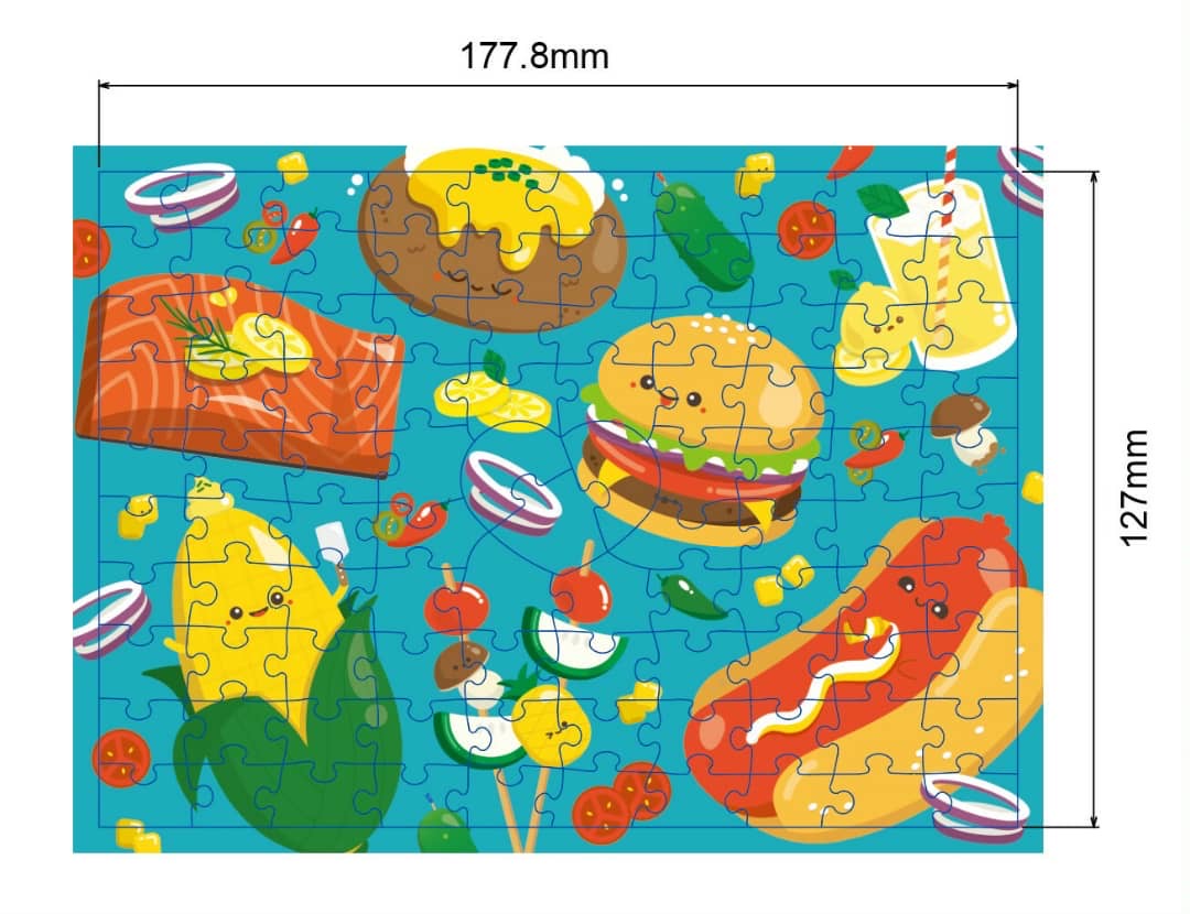 99 pieces Summertime Jigsaw Puzzle