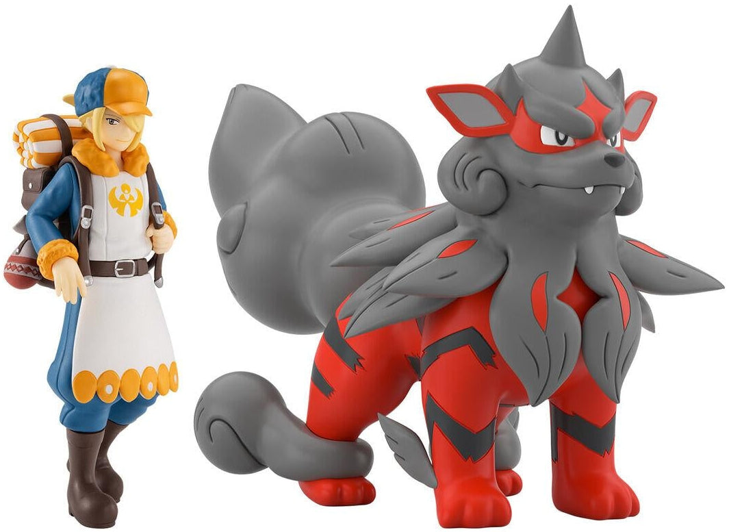 Pokemon Scale World - Hisui Region - Volo Figure