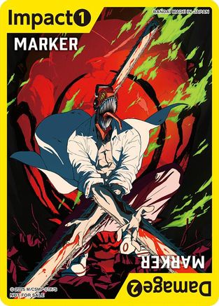 Marker Card (CHAINSAW MAN) - Union Arena Promotion Cards