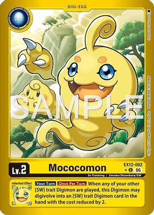 Mococomon (Limited Foil) (EX12-002) - Digital World Shambala Foil