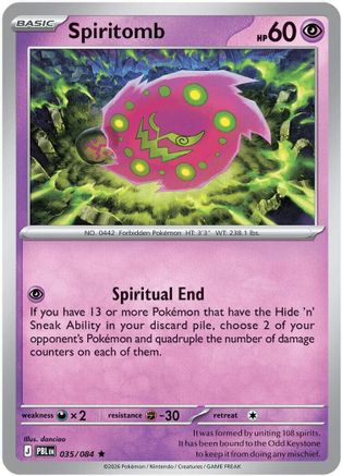 Spiritomb - 035/084 35 - Deck Exclusives